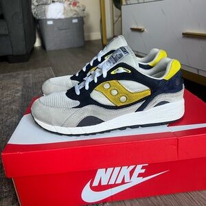 Saucony Shadow 6000 ‘Grey Navy Yellow’